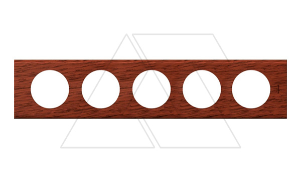 Celiane - Рамка 5 постов орех