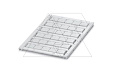 Маркировка для клеммных модулей UCT-TM 12 для клемм 12,2mm, 30 элементов, PC, белая от интернет-магазина amperkin.by