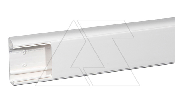 DLP - Кабель-канал, с гибкой крышкой 85мм, 35x105х2000мм (ВхШхД), белый, ПВХ