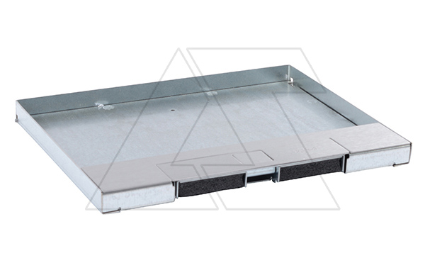 Крышка под покрытие до 15mm для коробки 12/18M, нержавеющая сталь