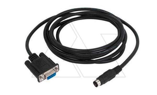 Кабель связи ПЛК DVP с HMI/ПК, RS232 (DB-9"мама"/mini-DIN), 3м