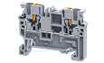 Клемма проходная CP2.5 /5x49,7mm, push-in, 2 присоед., 2,5(max 4)mm2, 24A, 1000V, серая от интернет-магазина amperkin.by