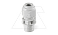 Ввод кабельный PG13 с гайкой с мембраной, диаметр кабеля 7_12mm, GW 750°C, UV-resistant, IP66, серый RAL7035 от интернет-магазина amperkin.by