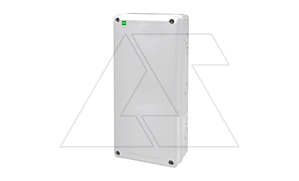 Коробка распределительная, 506x230x130mm, ABS, RAL7035, без вводов, с петлями, IP65