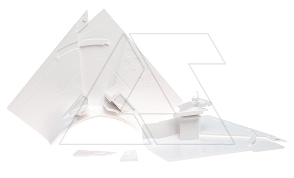 DLP - Угол внутренний, регулируемый 80...100° для кабель-канала 50х105