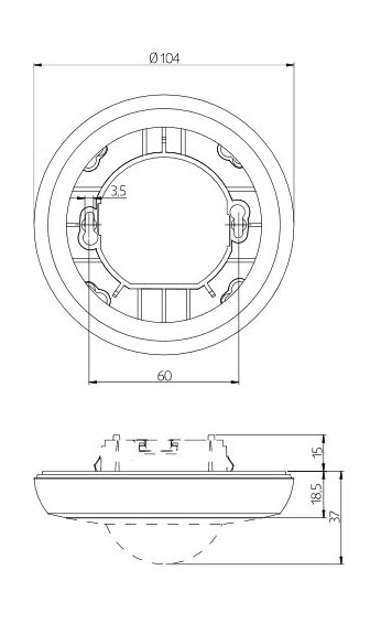 Комплект для монтажа B.E.G. FM для BL-2
