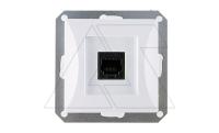 OPAL - Розетка RJ-45 UTP кат.5e, белый