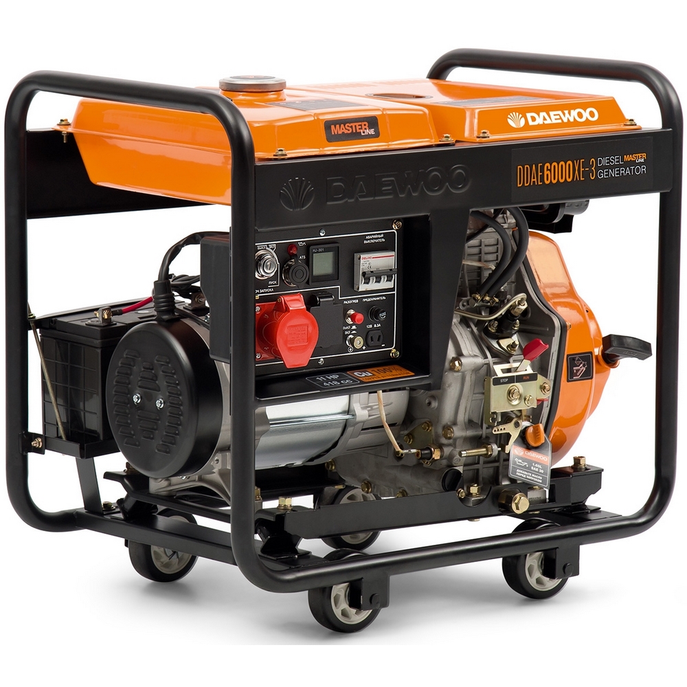 Генератор дизельный DAEWOO DDAE 6000 XE-3 от интернет-магазина amperkin.by