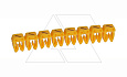 Маркер CAB3 d=1.5-2.5mm - «/» (упак.300 шт) от интернет-магазина amperkin.by