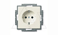 Basic 55 - Розетка 2P+E нем. стд.винтовые клеммы (сл.кость) от интернет-магазина amperkin.by
