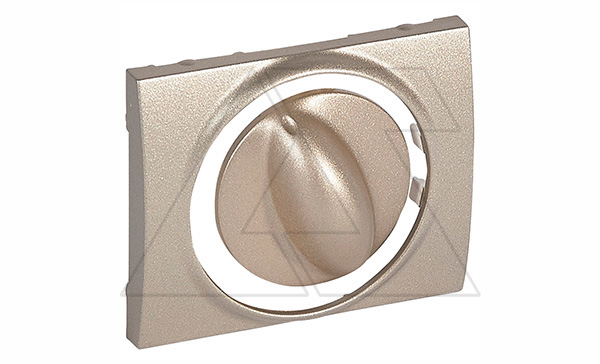 Galea Life - Обрамление д/упр.вент. и выкл. с задержкой срабатывания, Titanium