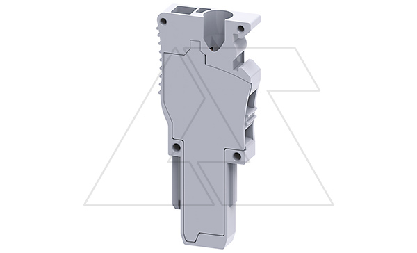Штекер CX2.5PLN /5x17,5 mm, пружинный, оконечный, 1 присоед., 2,5(max 4)mm2, 24A, 500V, серый