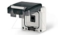 Розетка встраиваемый информационная RJ45 кат.6, M95(95x95mm), IP66, серия PROTECTA от интернет-магазина amperkin.by