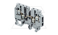 Клемма M 4/6.4A, 4 контакта, серый, 35А, 750В от интернет-магазина amperkin.by