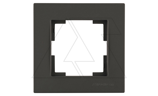 Rita - Рамка 1 пост, черный мат