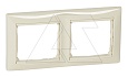 Valena - Рамка 2 поста верт/гориз, слоновая кость от интернет-магазина amperkin.by