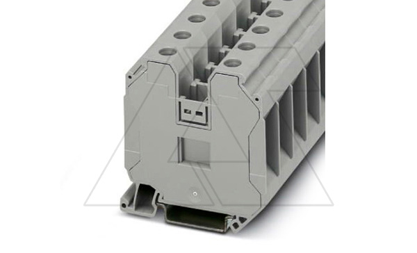 Клемма проходная UT 35 /16mm, винтовая, 2 присоед., 35(max 50)mm2, 125A, 1000V, серая