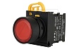 Кнопка плоская PB3E, красная, без фиксации, с подсветкой без LED, 1NO, 6A 230VAC/24VDC, 22mm, IP65 от интернет-магазина amperkin.by