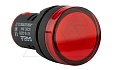 Индикатор светодиодный моноблочный AD116-22DS, красный, LED 110VAC/DC, IP65, 22mm от интернет-магазина amperkin.by