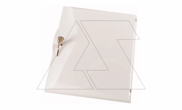 Дверь пластиковая белая с замком BCZ-A-TWS-3/39, Moeller