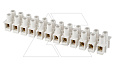 Клеммник T85 разрезаемый, 12шт, 57A 10mm², 450VAC, GWT850, полипропилен, белый, CONNECTO от интернет-магазина amperkin.by