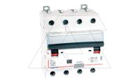 Дифф. авт. выключатель Legrand DX3, электромеханический, 4P, 32A, хар-ка C, 6kA, 30mA, тип AC, 4M