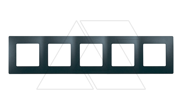 Etika - Рамка 5 постов (антрацит)