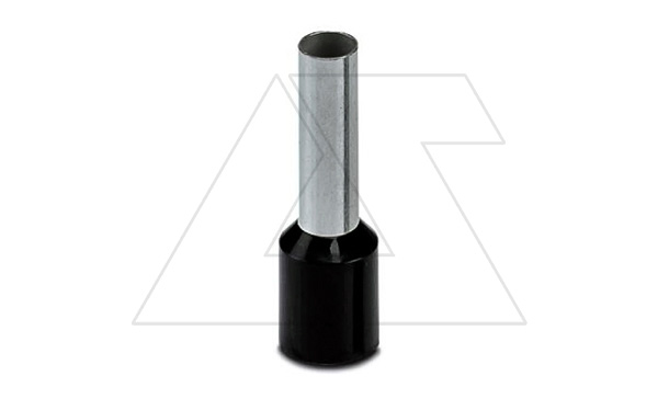 Кабельный наконечник AI 6 - 12 BK изолированный, сечение 6mm2, длина 12mm, черный (упак. 100шт.)
