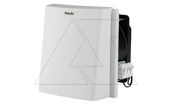 Вентилятор с фильтром HFF в кожухе 48Вт, 400м3/ч, 230VAC, габариты 320x320x141мм, вырез 291x291мм, IP55, RAL7035