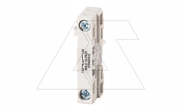 Блок-контакт вспом. NHI-E-10-PKZ0, 1NO, 1A(240VAC), фронтальный монтаж, для PKZM, PKM0, PKE