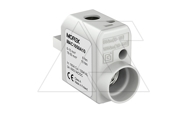 Коннектор SR50 1xAl/Cu, 6_50mm², 160/100A Al/Cu, 690V, стандартный