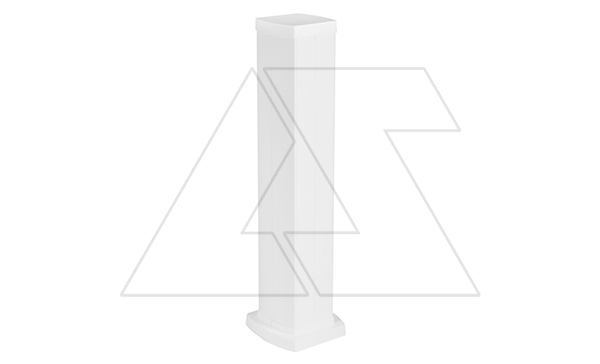 Мини-колонна 0,68m, 4 секции, корпус и крышка из ПВХ, цвет белый