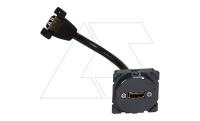 Celiane - Розетка HDMI c кабелем 15sm с разъемом для подключения, без лицевой панели