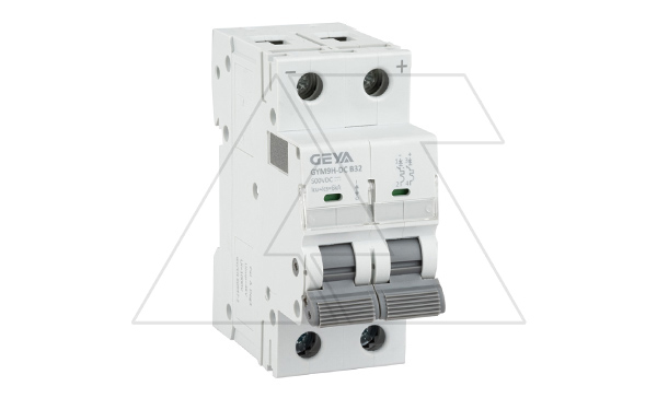 Авт. выкл. GYM9HDC-2P-32B, 2P, 32A, хар-ка B, 6kA, 250VDC, 2M