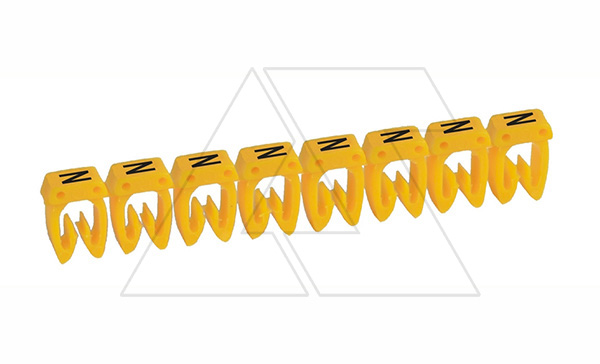Маркер CAB3 d=1.5-2.5mm - "N" (упак.300 шт)