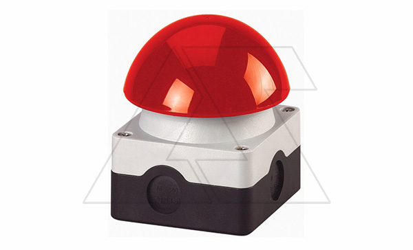 Кнопка аварийного останова ногой или рукой с самовозвратом FAK-R/KC11/I, 1н.о.+1н.з., красная