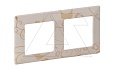 Valena Life - Рамка 2 поста верт/гориз, ампир бежевый от интернет-магазина amperkin.by