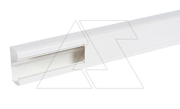 DLP - Кабель-канал, с гибкой крышкой 65мм, 50x105х2000мм (ВхШхД), белый, ПВХ