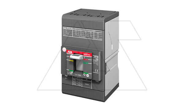 Авт. выключатель Tmax XT1N 160/16 TMF, 16A 3P 36kA It=16A Ie=450A