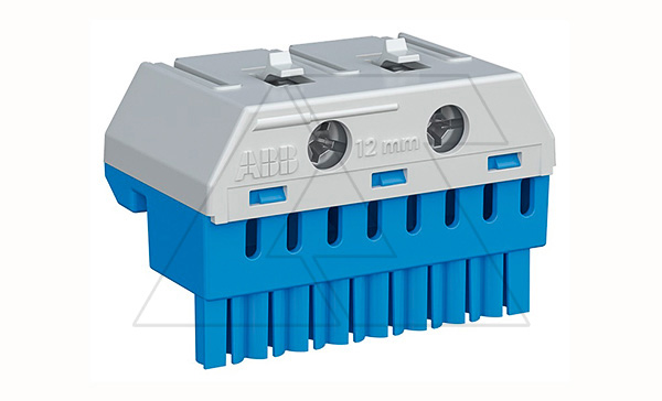 Клеммник самозажимной ZK82B N 8x1,5-4+2x25 для щитов UK600, Mistral