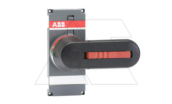 Рукоятка на аппарат OTV400EK для OT315...400E, черная блок. 3 замками с осью с тест. полож.