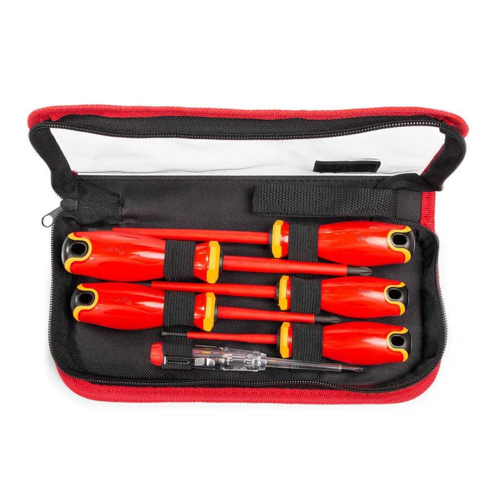 Набор диэлектр. отверток "Профи" НИО-2206-S (КВТ)