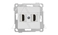 Rita - Розетка 2xHDMI, белый от интернет-магазина amperkin.by