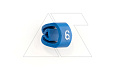 Маркер кольцевой RMS-02 59646-6, D кабеля 2,5-5mm, 1,5-4mm2, символ "6", PVC, синий (упак. 1000шт.) от интернет-магазина amperkin.by