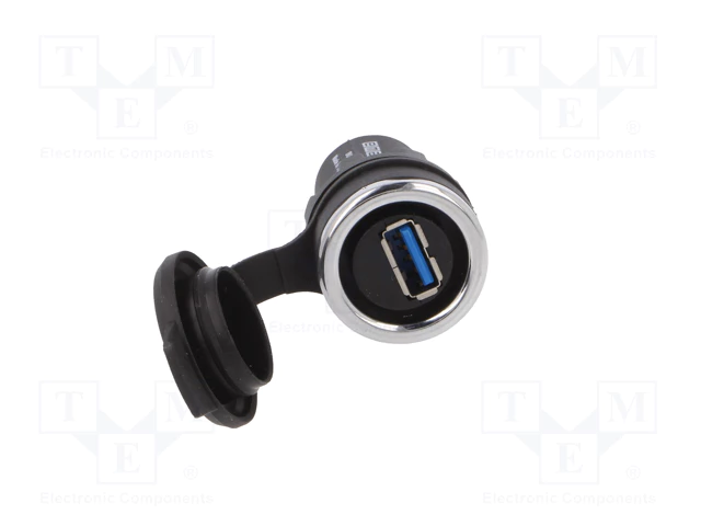 Разъём USB 3.0 "мама-мама" 22mm IP65 от интернет-магазина amperkin.by