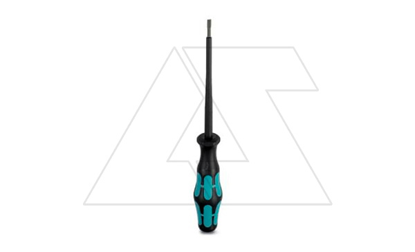 Отвертка SZS 0,6X3,5, изолированная, для затягивания/отжима для клемм PT, ST, QTC 2,5..4mm2, шлиц прямой, размер 0,6x3,5x100mm, длина 181mm