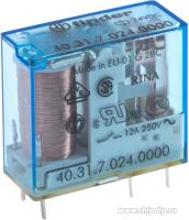 Миниатюрное реле 40.31.7.024.0000, 1CO, 10A(250VAC/30VDC), 24VDC