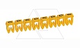 Маркер CAB3 d=0.5-1.5mm - "U" (упак.300 шт) от интернет-магазина amperkin.by