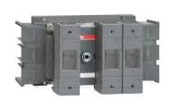 Выкл. нагрузки OS125GD12LRP, 125A 3P под предохранители 000/00 с выносной блок. рукояткой OHB65J6 между полюсами и осью OXP6X161