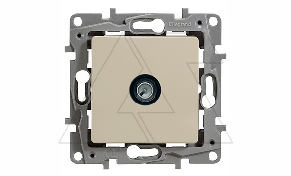 Etika - Розетка TV оконечная 5дБ, 5-862MHz (сл.кость)